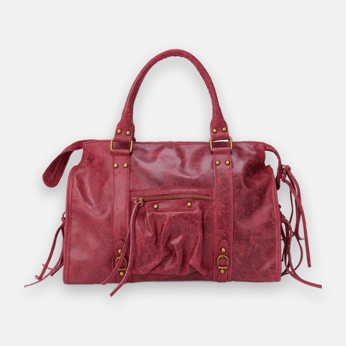 City Bag – Burgundy