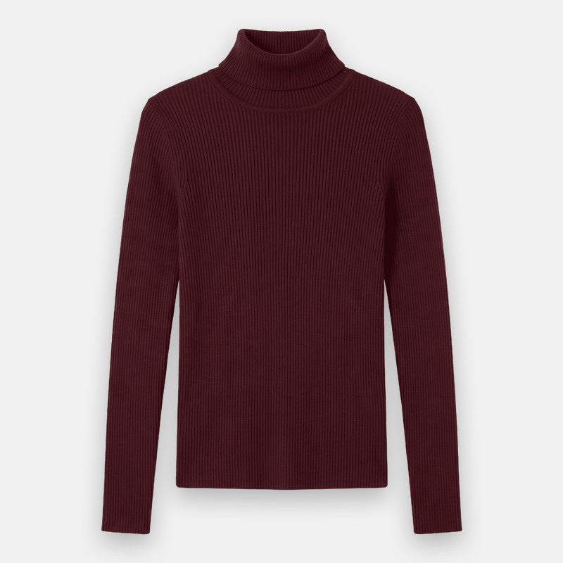 Pull Léna col roulé